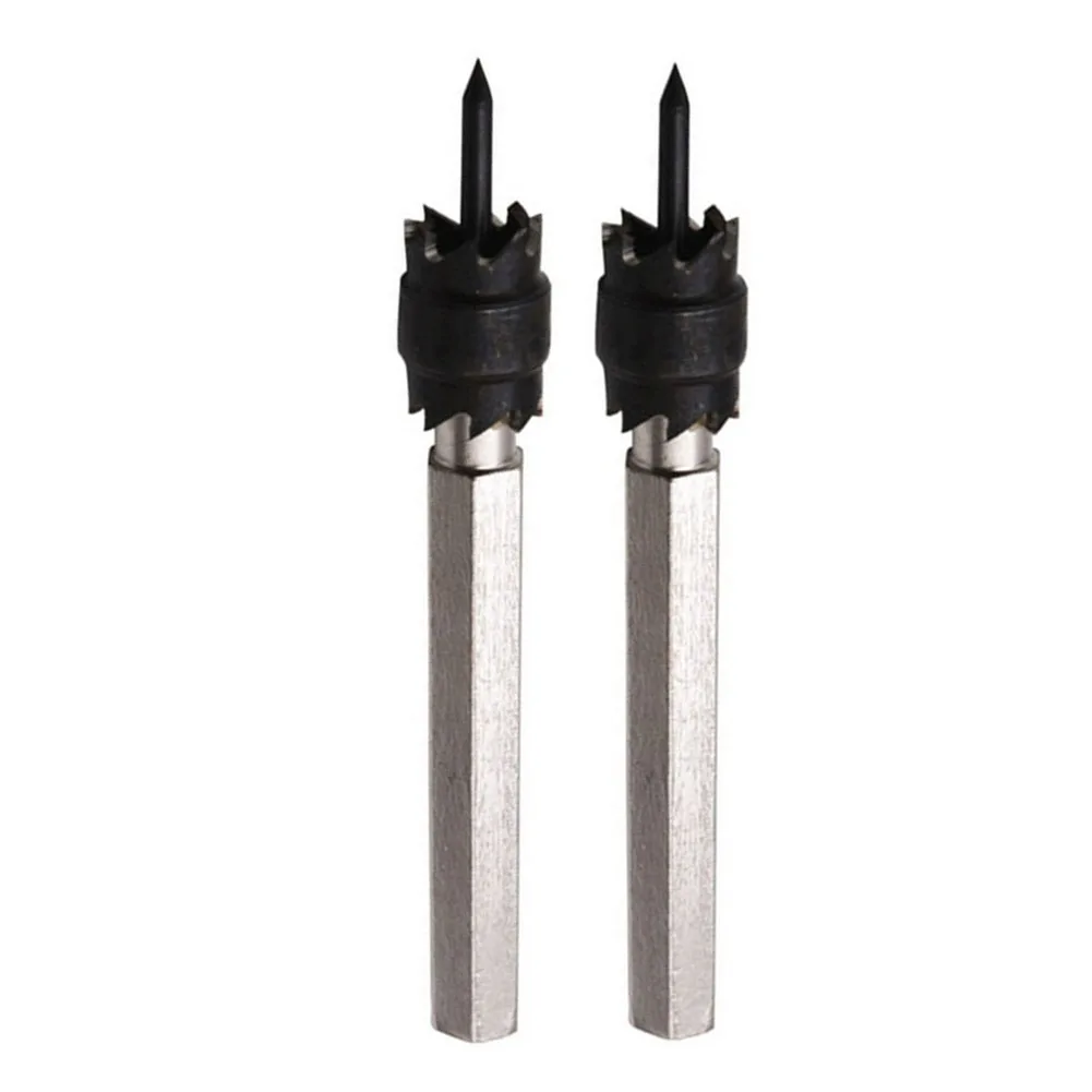 2pcs 5/16in 3/8in Rotary Spot Weld Drill Bit Cutter Double Sided Tip Metal Point Drilling Electric Power Tools Accesories