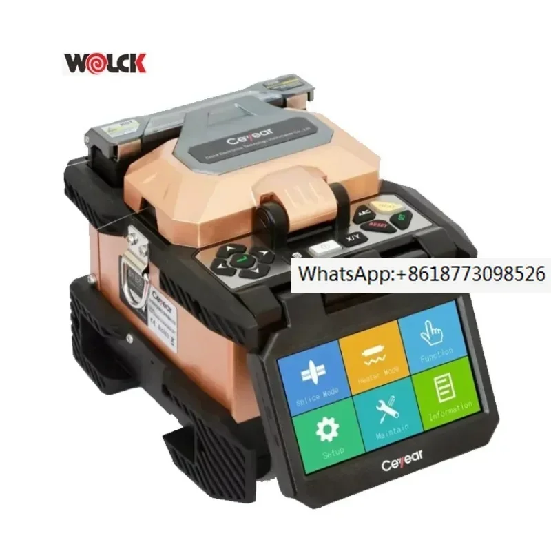 

Сварочный аппарат Ceyear Fusion 6481A3, 6 двигателей, 7S, машина для быстрой нагрева, сварочная машина FTTH для оптоволокна