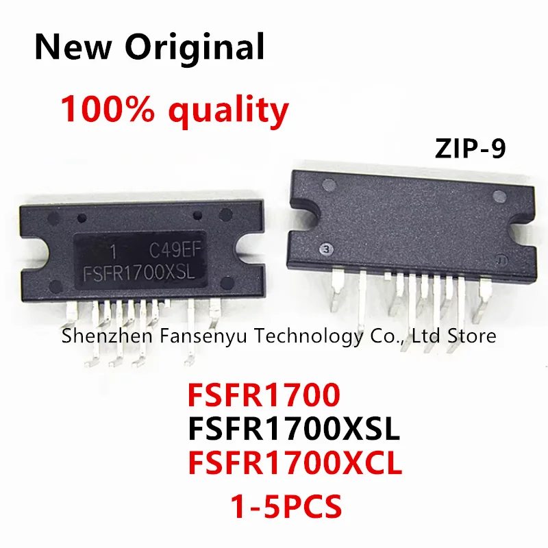 

(1-5PCS)100% New FSFR1700 FSFR1700XSL FSFR1700XCL ZIP-9 Chipset