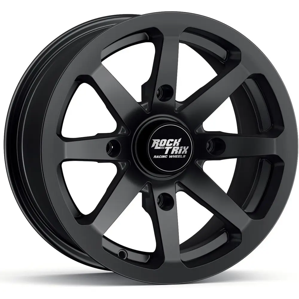 

15x7 15in 4x137 ATV UTV Wheel, 4+3 Offset, Matte Black, Fits Can-Am Commander, Defender, Maverick Models