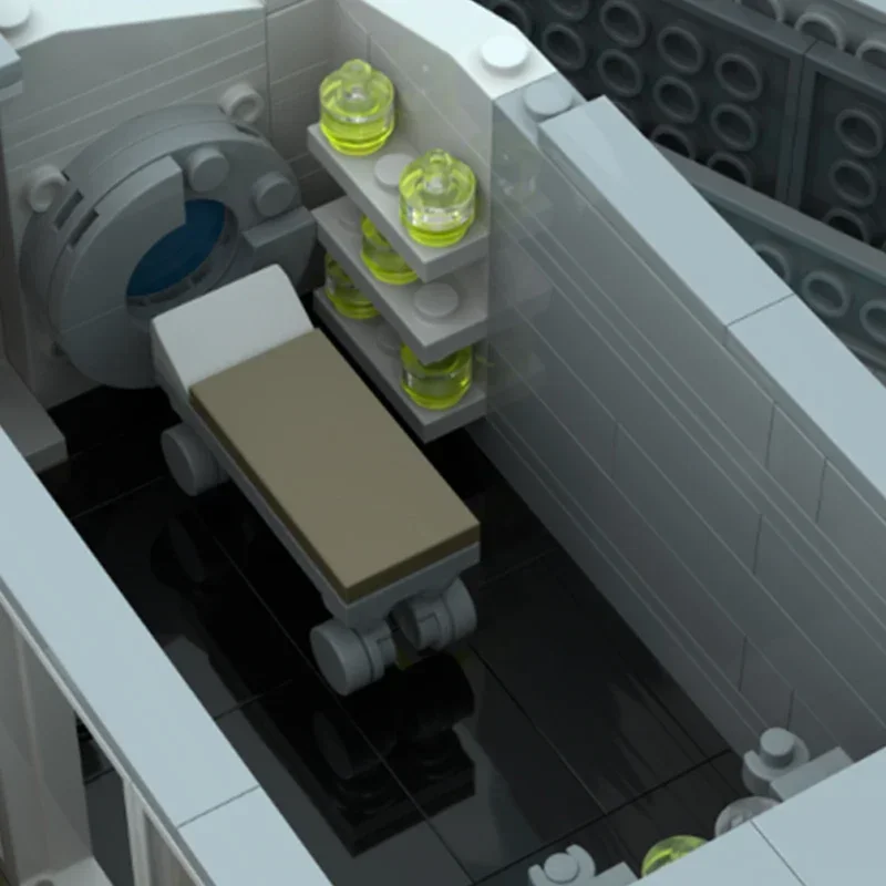 Star film modèle Moc briques de construction espace mort laboratoire technologie blocs modulaires cadeaux jouets de noël bricolage ensembles assemblage