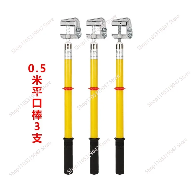 

Высоковольтный заземляющий провод 10 кВ, заземляющий стержень 25 квадратных мм, мягкий медный провод для наружного применения, для распределительных центров