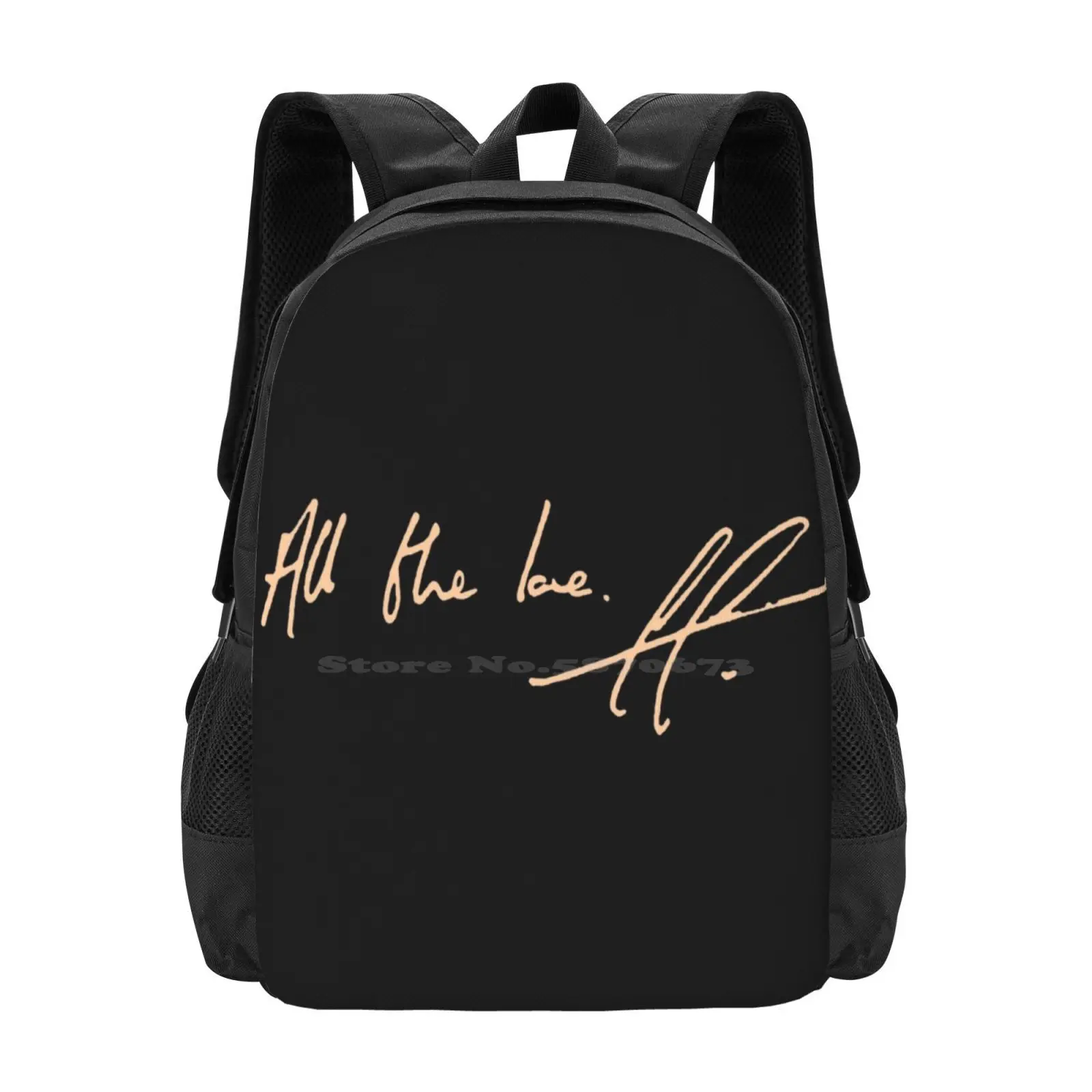 All The Love Hot Sale Backpack Fashion Bags All The Love 1D