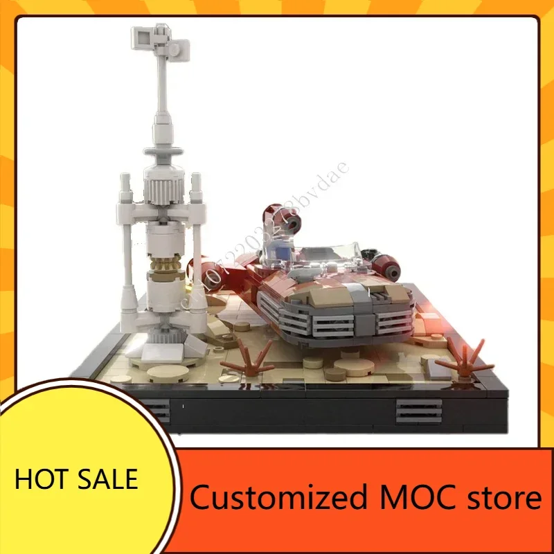 647 قطعة PiXEL-DANs الحليب والرمل حرب الفضاء MOC سفينة الفضاء معركة الألغاز CityArchitecture عيد الميلاد DIYAassembly لعبة هدية للأطفال #2