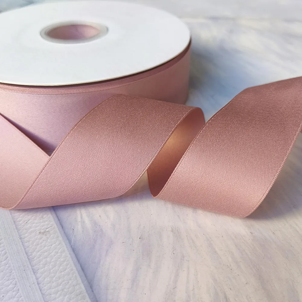 5Yards 3.8CM Matte Finish Satin Ribbon DIY Bows Material Bouquet Flowers Gift Cake Box Wrap Clothing Wedding Party Decoration