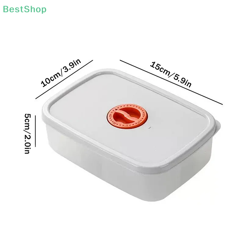 صناديق تخزين المواد الغذائية للثلاجة، أدوات تخزين المطبخ الأساسية للحفاظ على الطعام الطازج #6