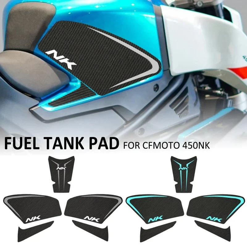 NEW Motorcycle Anti Slip Fuel Oil Tank Pad Side Knee Grip Decal Protector Sticker Pads FOR CFMOTO CF450NK CF 450 NK 450NK