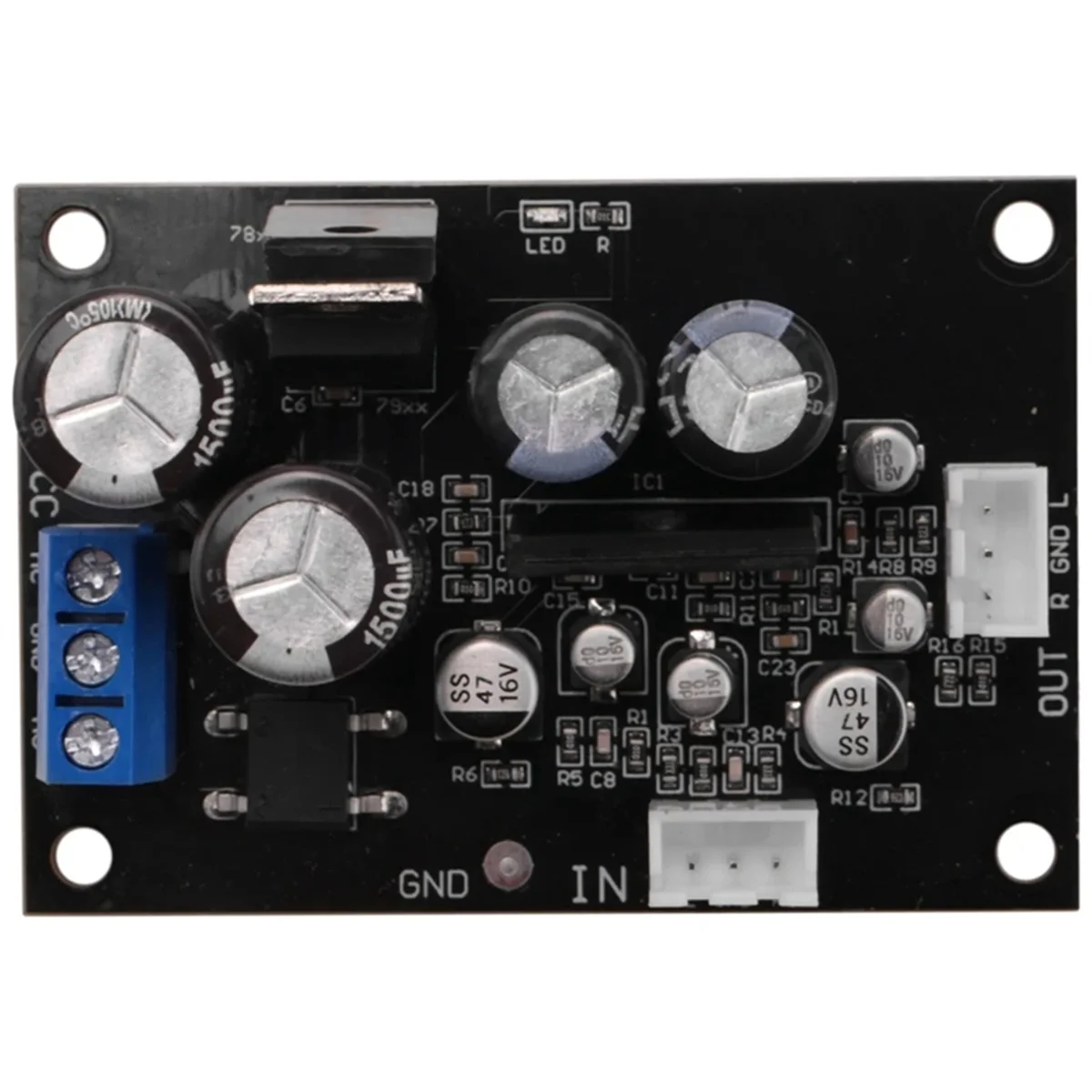 

M18K-Vinyl Record Player Preamplifier Board mm Phono Amplifier Gramophone Head Magnification Preamp Dual AC 12-16V