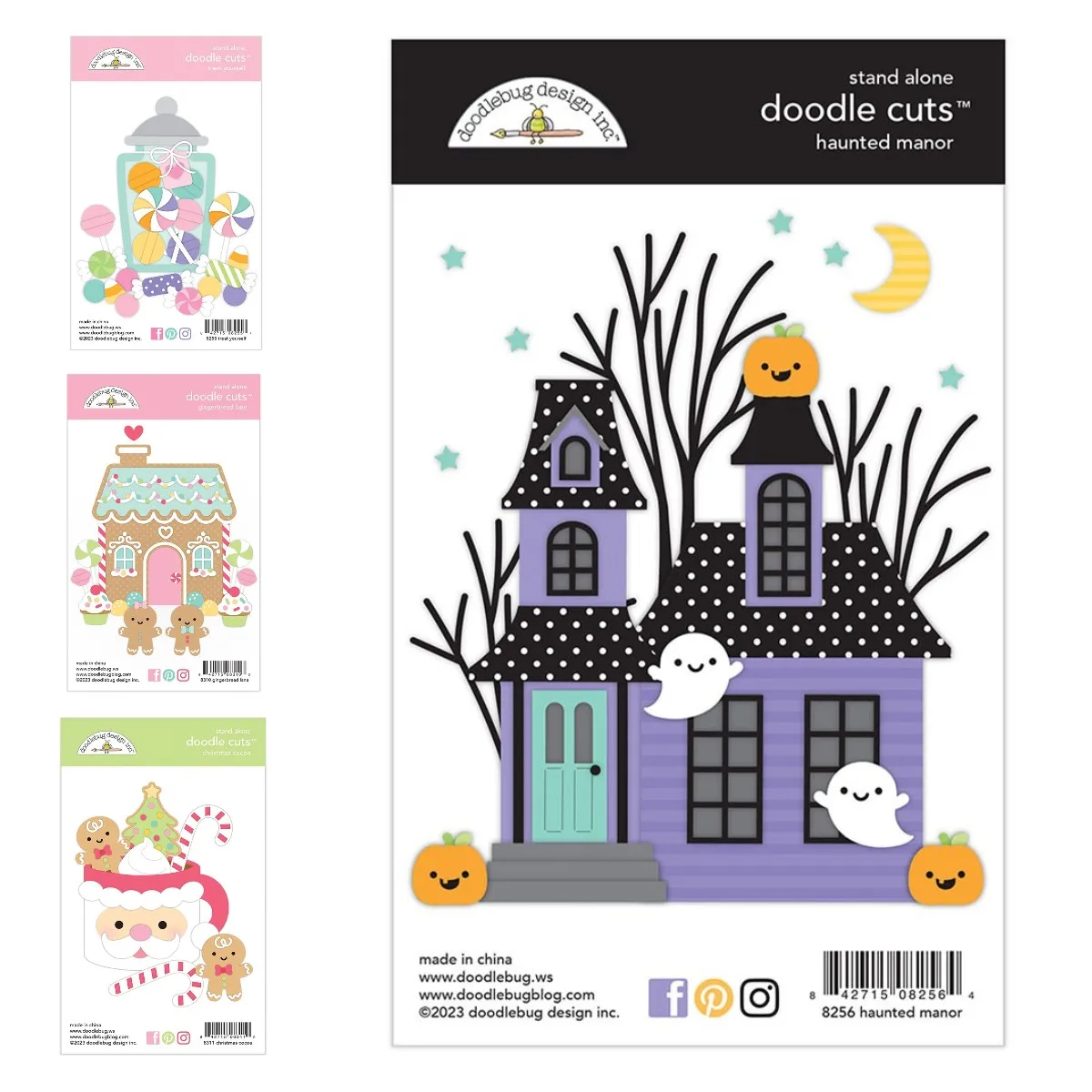 Christmas Haunted Manor Treat Yourself Metal Cutting Dies Stencils for DIY Scrapbooking Photo Album Decoration Embossing Paper