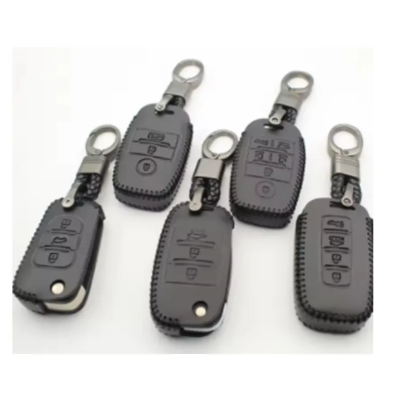 

Premium Leather Key Fob Cover For Kia K3/Rio/Ceed/Cerato/Optima/K5/Sportage/Sorento/K2/Soul/Sedona/Carnival/K4