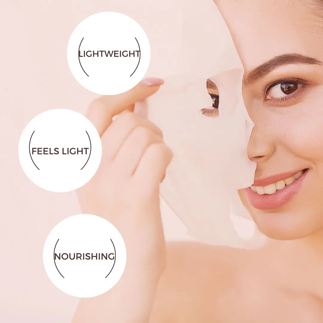 1/2/5pcs Bio-Collagen face Mask Hydrating Overnight Hydrogel Moisturizing Facial Mask VC Whitening Anti aging Skincare