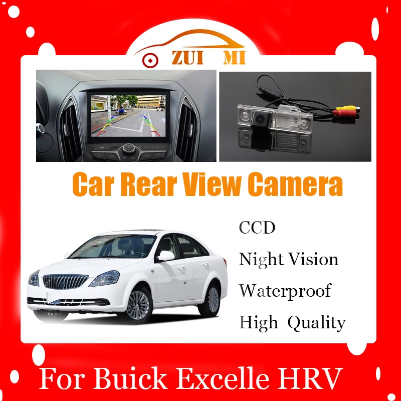Car Reverse Rear View Camera For Buick Excelle HRV 2002~2008 CCD Full HD Night Vision Backup Parking Camera Waterproof