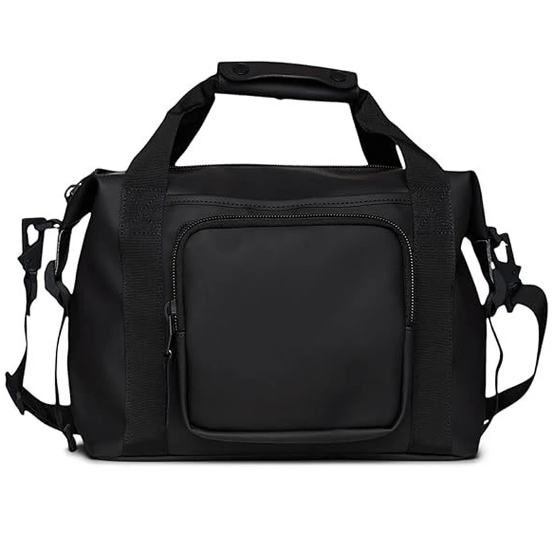 Waterproof Duffle Bag 17L MultiPocket Travel Handbag With Trolley Sleeve Detachable Shoulder Strap Duffel Bag