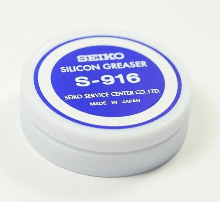 Seiko S-916 Silicon Watch Grease Greaser With Applicator O Ring Gaskets