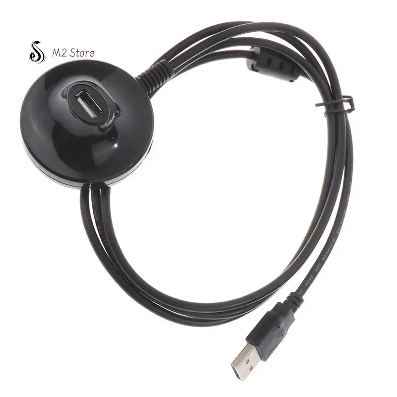 وصلة USB 2.0 ذكر إلى أنثى قاعدة مهايئ حامل الإرساء تمديد سلك كابل 1.5 متر لأجهزة الكمبيوتر المحمول لوحة مفاتيح الماوس USB موسع