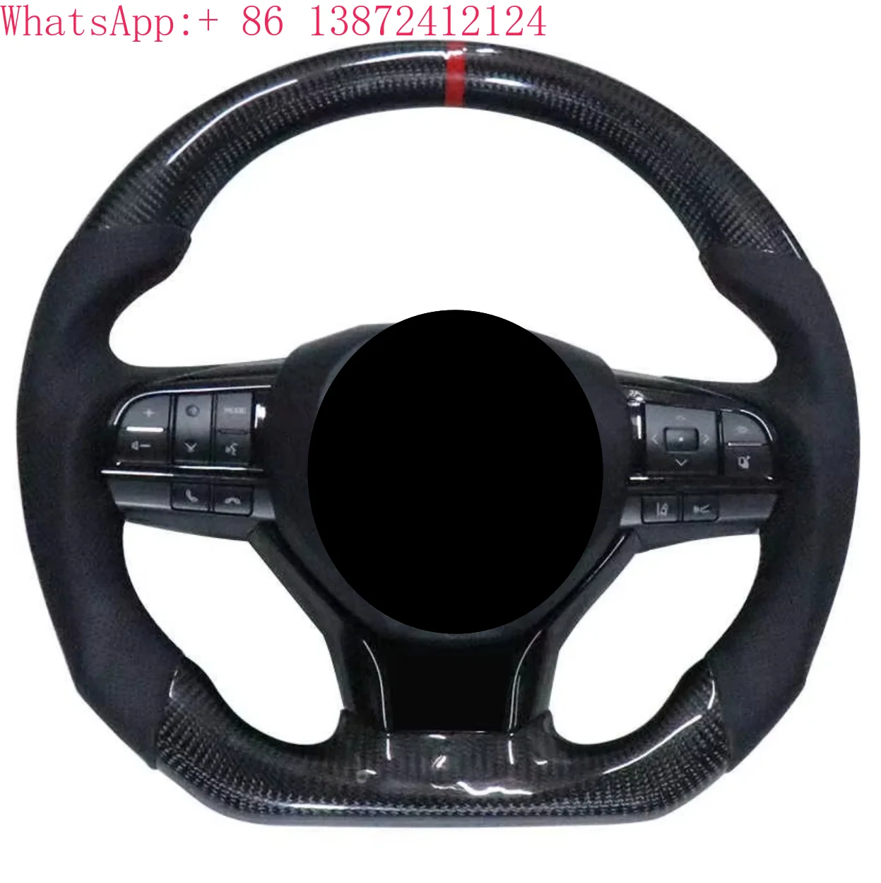 

For LEXUS ES GS RX LX LX570 Car Carbon Fiber Custom Steering Wheel 2019 for lexus Is350 Steering Wheel Ct200h