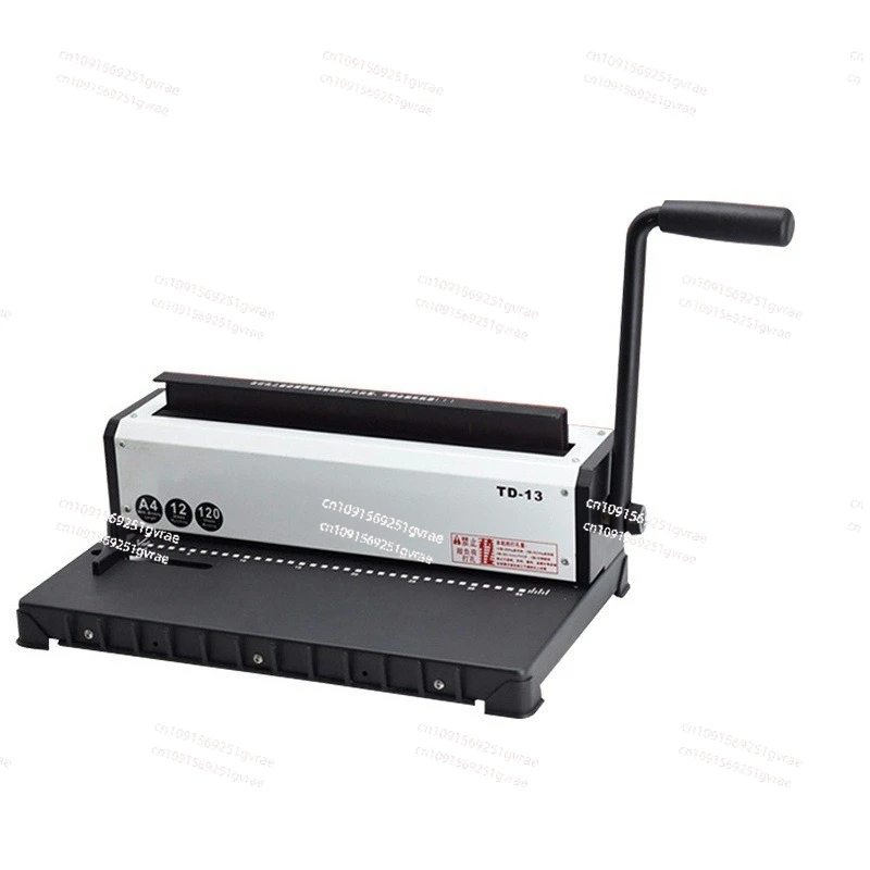 

TD-13 manual spiral binding machine