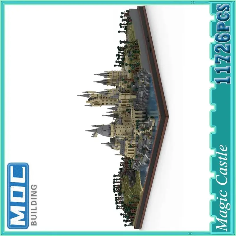 

Космический фильм, классические бородавки из свиньи, замок Magic Castle MOC, строительные блоки, сделай сам, сборка, большая модель, коллекции, кирпичи, праздничные подарки