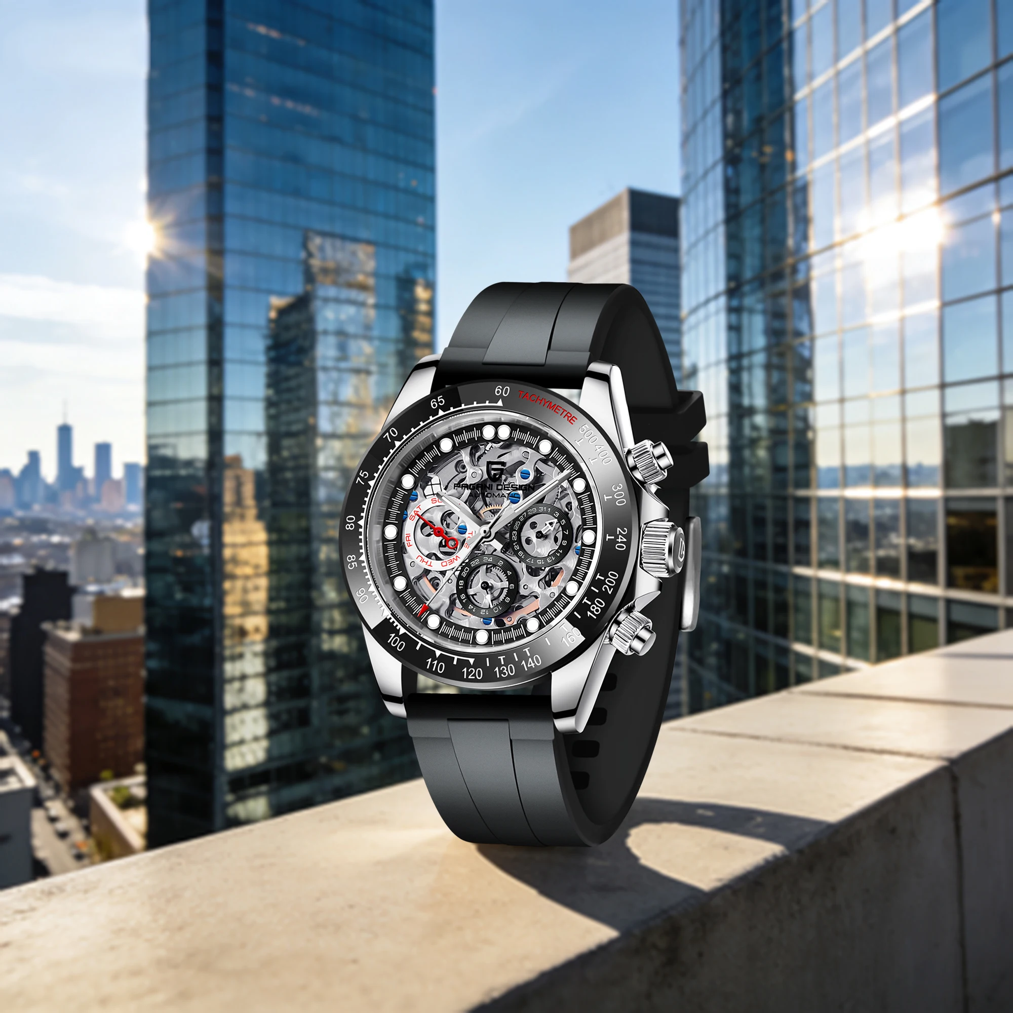 

PAGANI DESIGN 2026 Best-Selling Men Automatic Mechanical Watches Daily Trend Weekly Display Sapphire Glass Mirror Luminous Watch