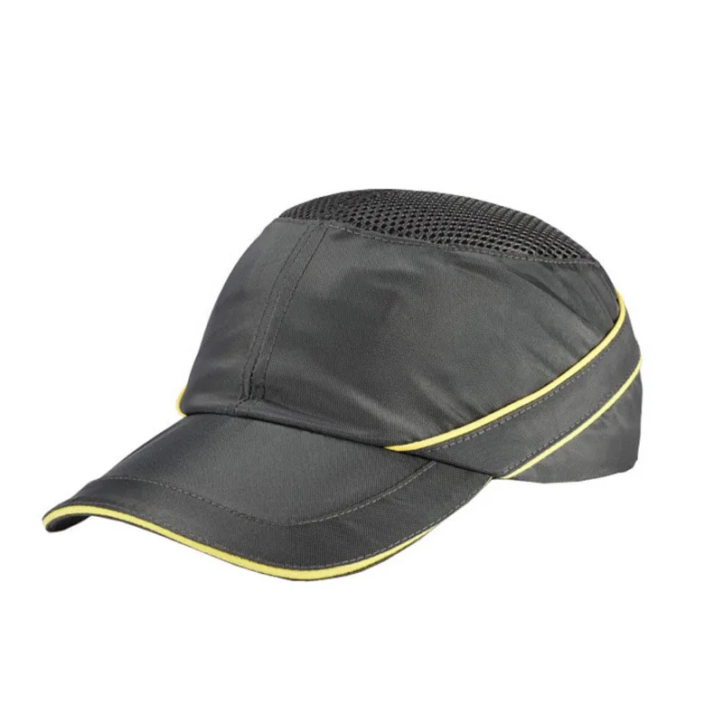 Imagem -05 - Bump Boné Capacete de Segurança de Trabalho Verão Respirável Segurança Anti-impacto Capacetes Leves Moda Casual Protetor Solar Chapéu Protetor