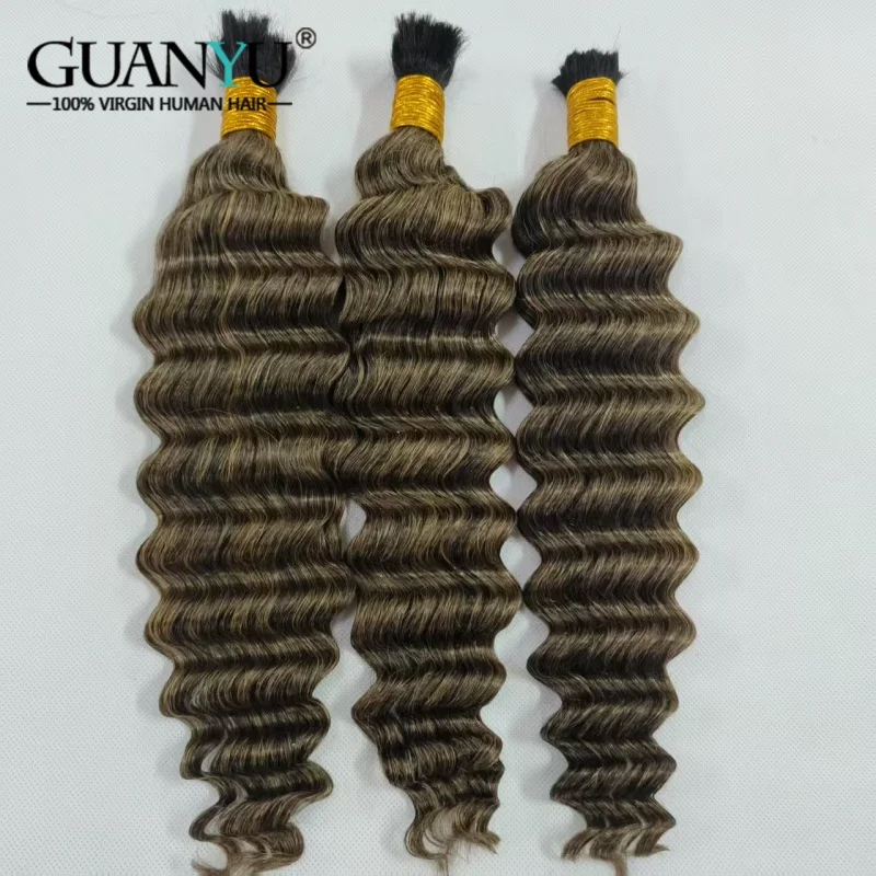 

1B И # 12 T1B/12/1B цвет мелированных волос, объемное микроплетение волос, плетение глубоких волн, пучки человеческих волос, наращивание, 1 шт.