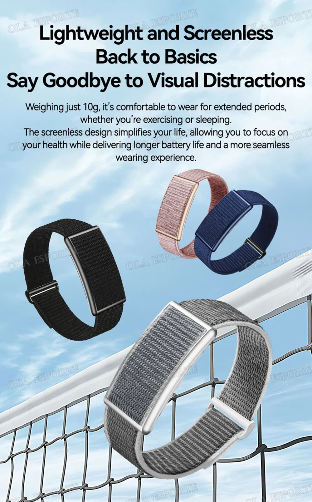Smart activity tracker met hartslagmeter en bloeddrukmeter voor dames heren_voghion.com