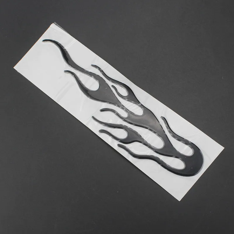 Universal Motorrad 3D Flamme Feuer Reflektierende Aufkleber Vinyl Aufkleber Touring ATV Roller Off-road – Detail 4