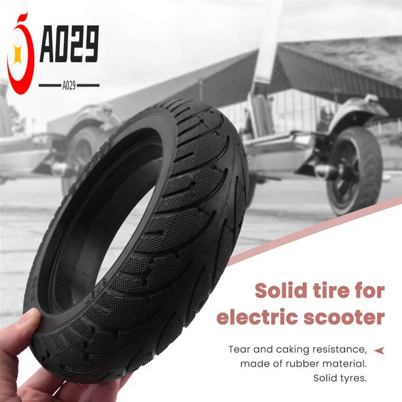 

A029-2PCS 8 Inch Electric Scooter Tire 200X50 Solid Tire Rear Tire For Speedway RUIMA Mini 4 PRO