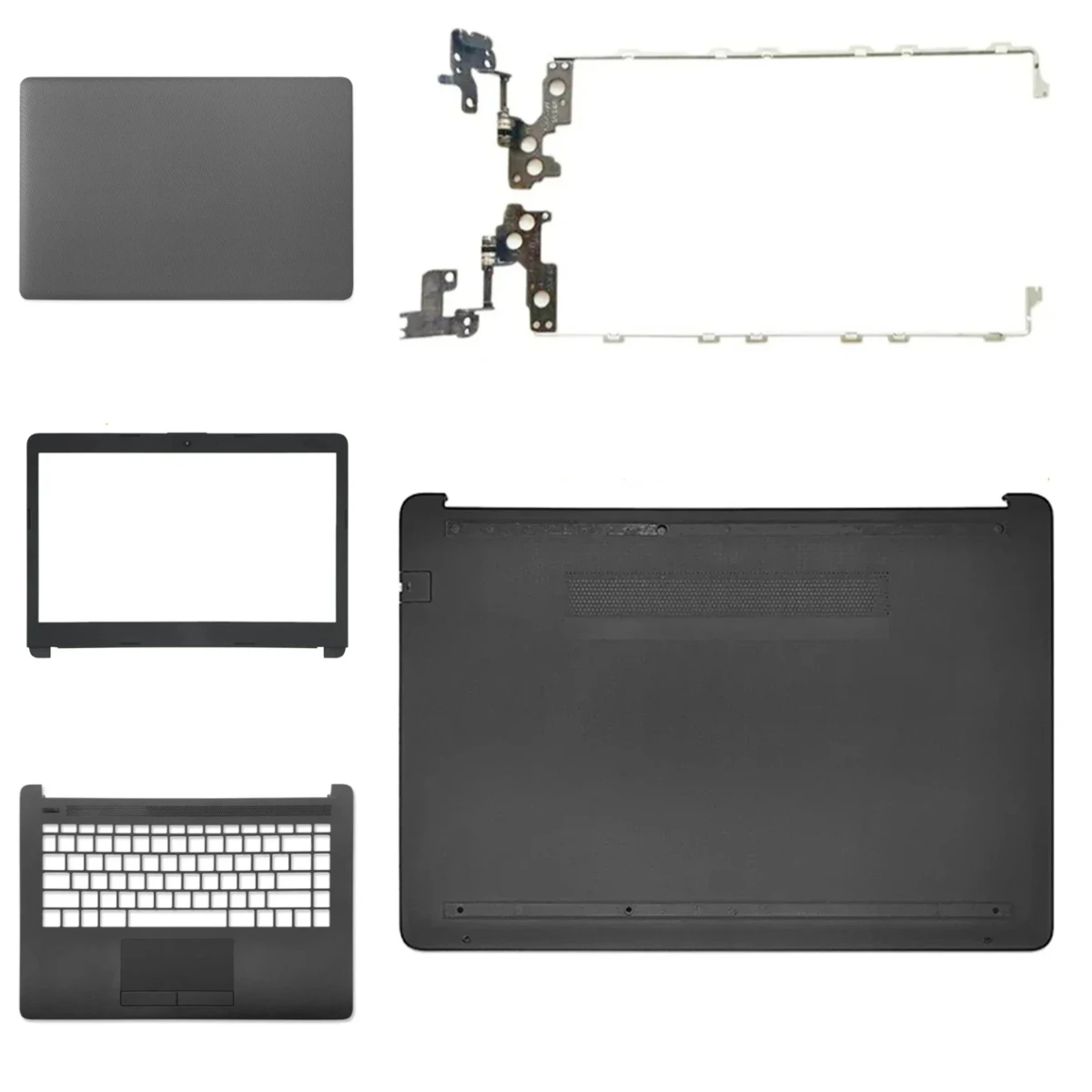 with TPN-I131 246 I132 G7 14-CM CK DG 14Q-CS CY: Top cover, screen bezel, palm rest, bottom case, hinge cover, keyboard hinge