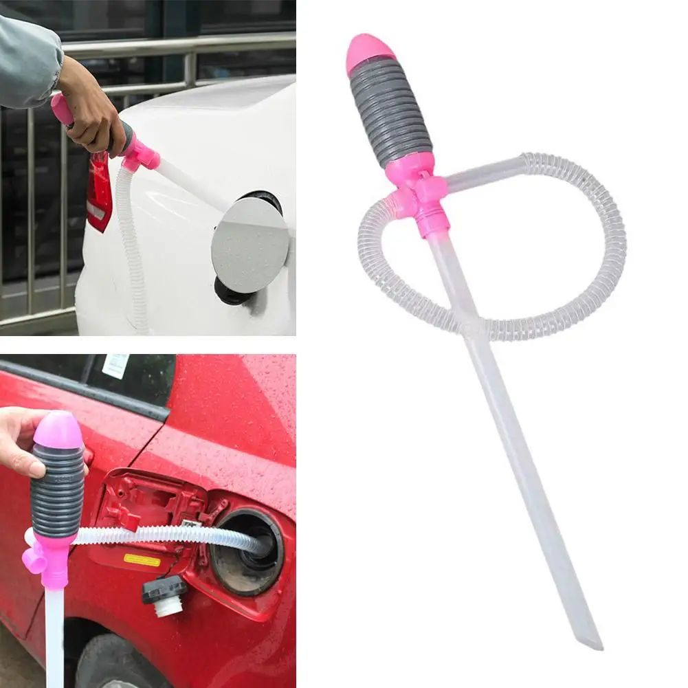 Portable Manual Fuel Pump Suction Design Portable Fuel Transfer Pump For Emergency Use Chemical-tolerant Liquid Transfer Pump