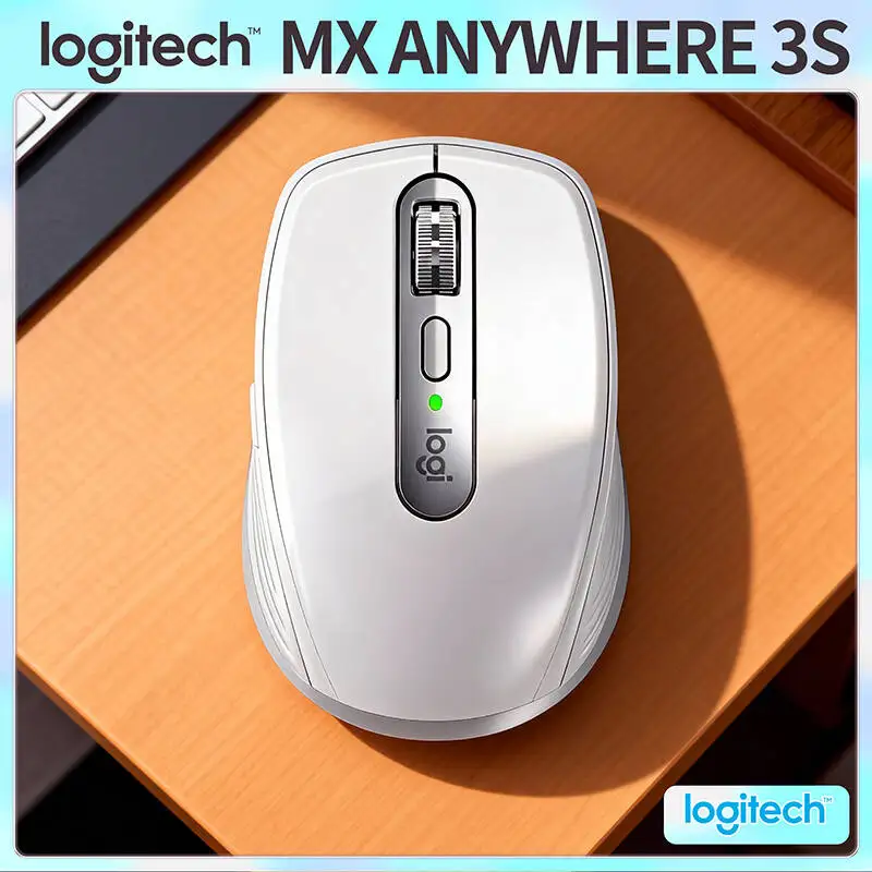 

Brand New Logitech MX Anywhere 3S, Ultra-Quiet Magnetic Clicks, Fast & Quiet Scrolling, 70 Days Batt
