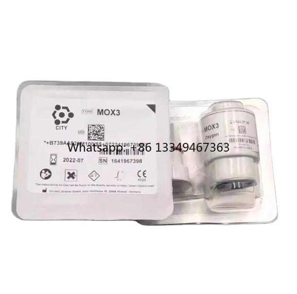 

High quality City Mox-3 Mindray Syno Vent E3 E5 Oxygen Sensor Pelong Insensibility Machine Oxygen Battery