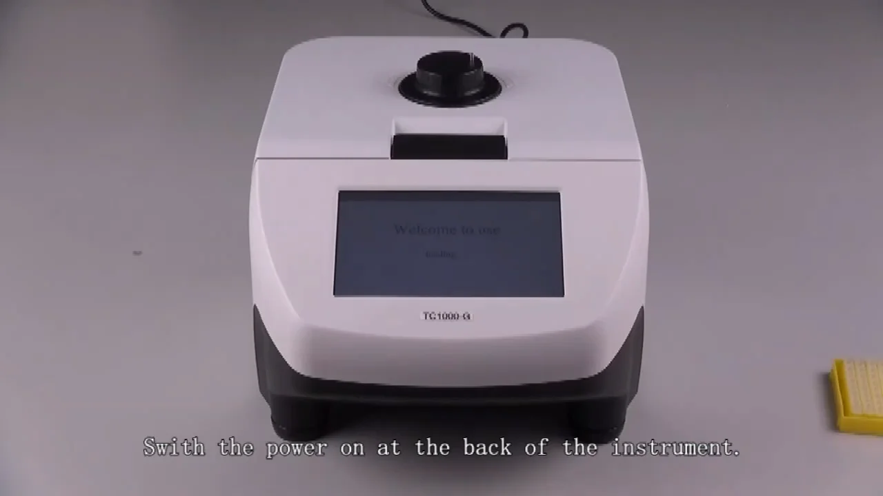 96 Well Real Time PCR Open Reagent System Fast Delivery Portable DNA Thermal Cycler