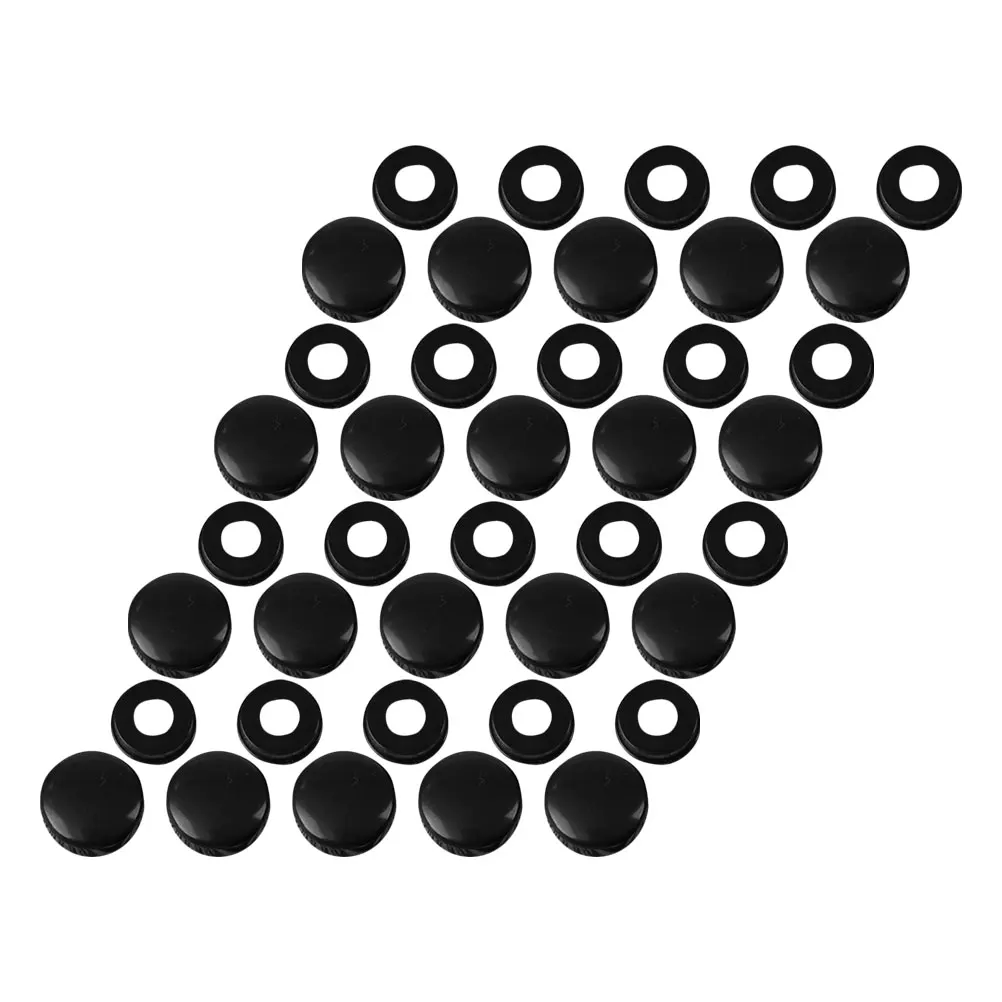 

License Plate Screw Caps Abs Durable For Car Truck Suv Motorcycle Mounting Kit Fast Installation Fixing Accessories