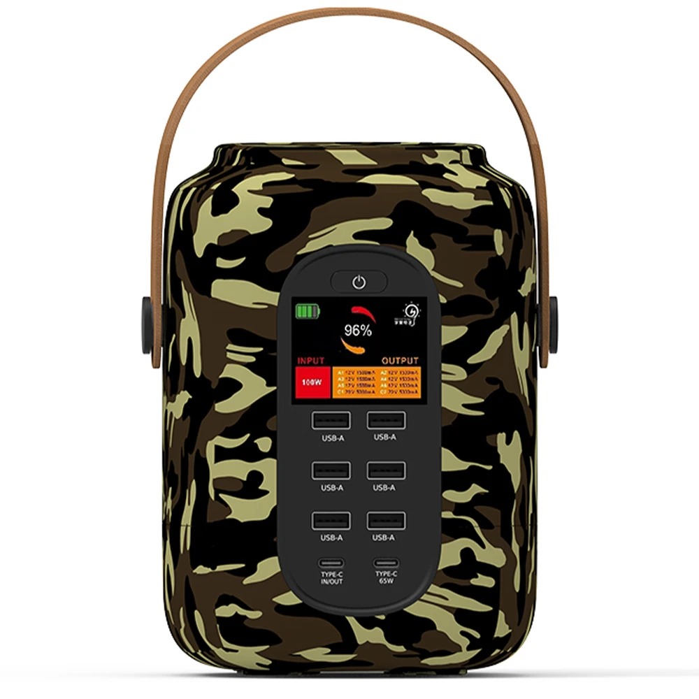 

High Quality Outdoor Fishing Yellow Portable Stations Banks Power Station For Mobile Phone