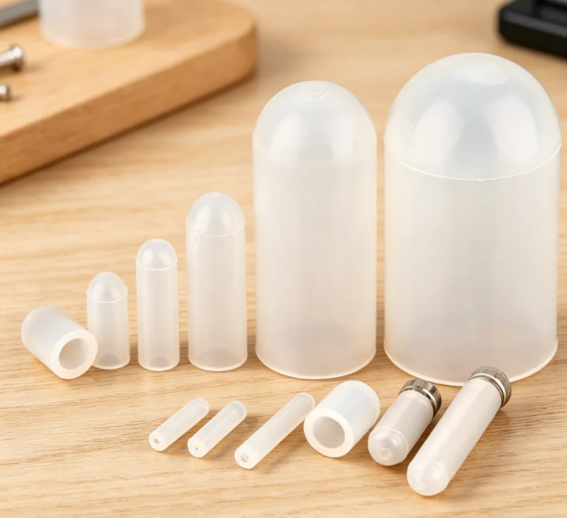 

Heat Resistant Silicone Protective Cap Screw Anti Collision Cover Electroplated Rubber Dust Cap