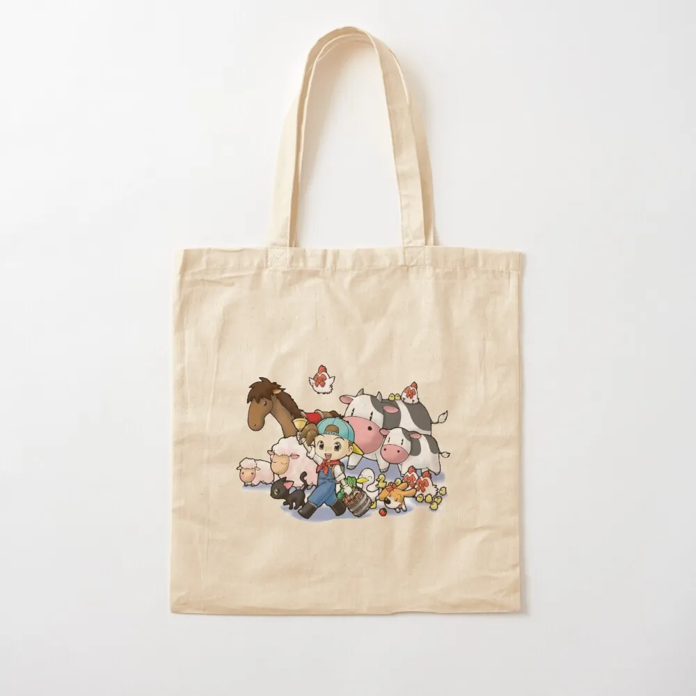 حقائب Harvest Moon Tote للنساء حقيبة قماش حقيبة مخصصة أكياس بقالة قابلة لإعادة الاستخدام #2