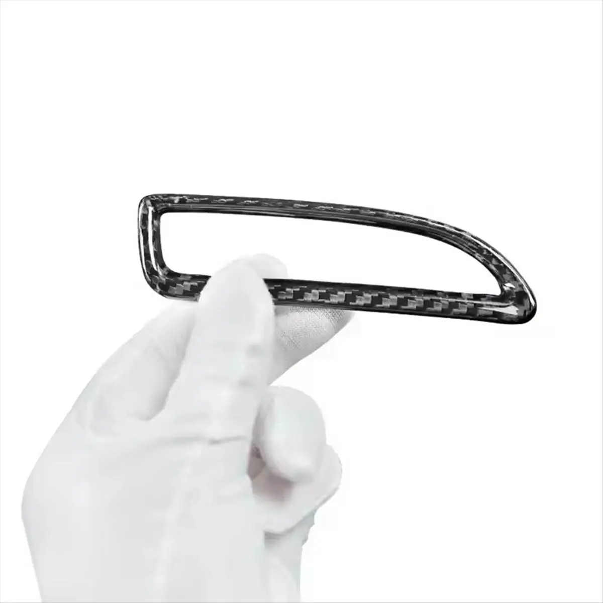 Super Sale Real Carbon Fiber Car Accessories Rear Fog Lamp Frame Trim-Small Decoration Protection for Fiat 595 2016+ view 6