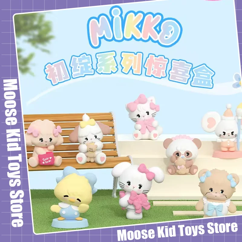 

New Mikko First Blooming Series Blind Box Toys Figurine Anime Cartoon Desktop Decor Ornaments Mikko Blind Box Toy For Girls Gift