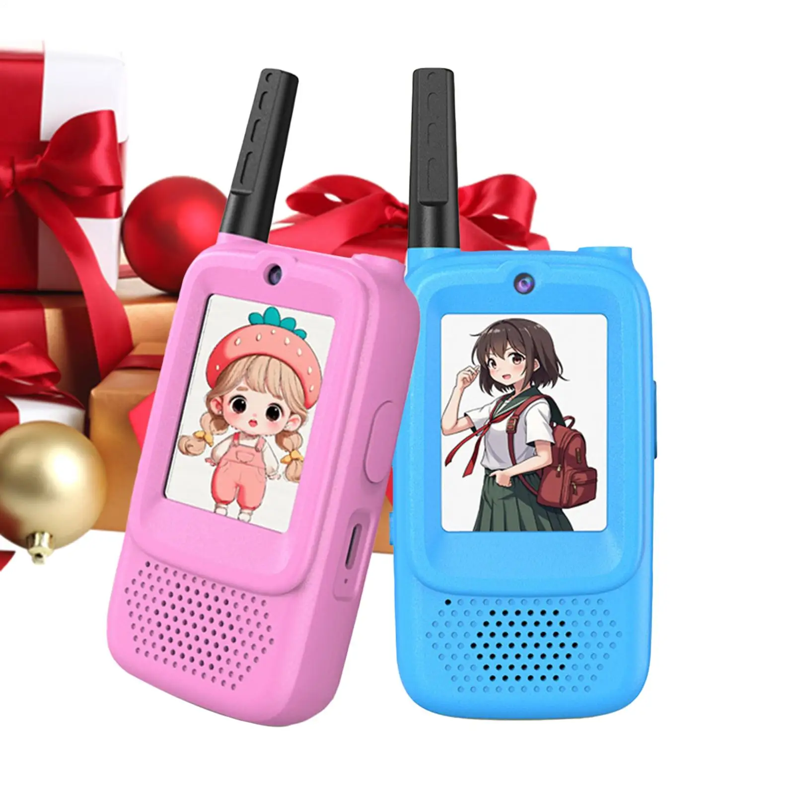 Рации, 2 шт., перезаряжаемые портативные спортивные игрушки с камерой, рации дальнего действия для занятий патрулью, семьи