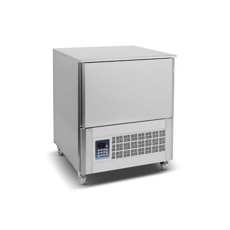 Commercial stainless steel quick-freezing cabinet, frozen plug-in cabinet, dough water-hinged seafood freezer vertical
