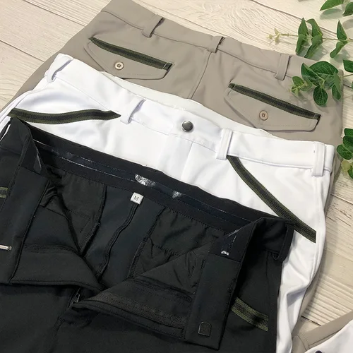 MXLLINA, pantalones para montar a caballo para hombre, mallas ecuestres, ropa con estampado de silicona, medias para montar a caballo, pantalones, diseño Popular para hombre