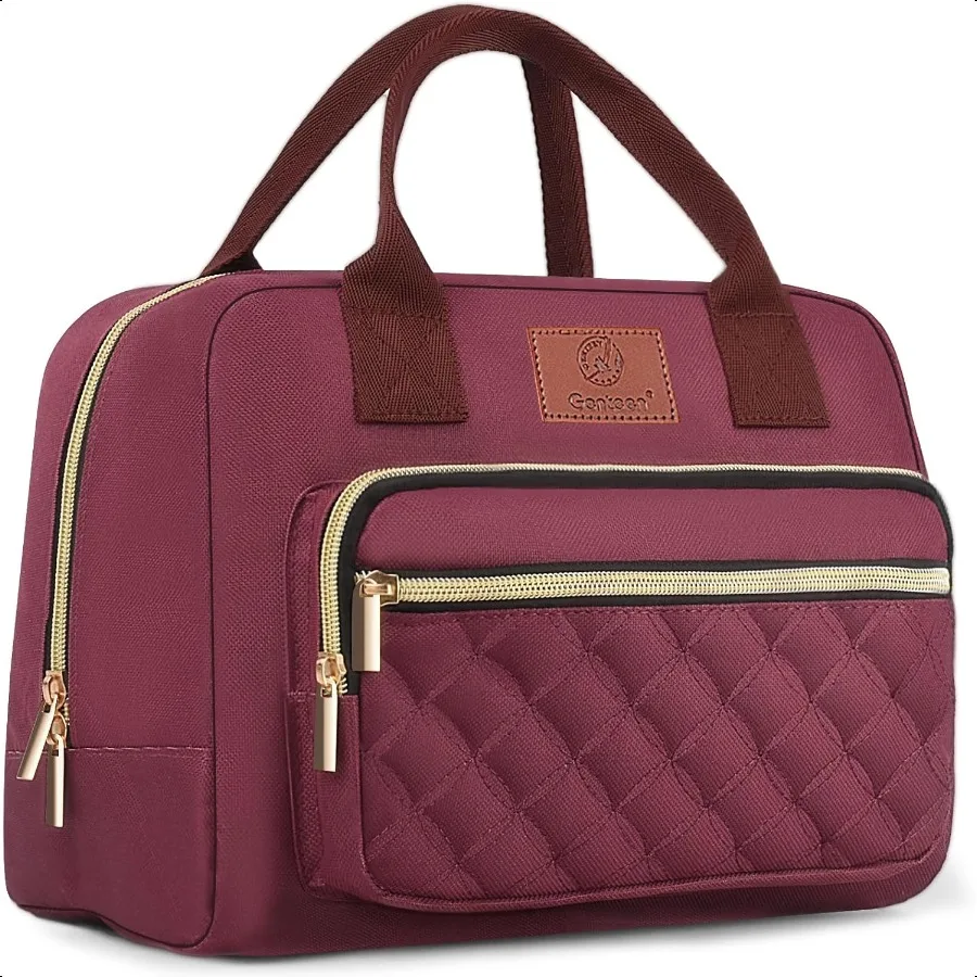

Lunch Bag for WomenInsulated Adult Lunch Boxes Reusable Cute Lunch Bags for Work High Capacity Tote for Work Cooler Bag for Gir