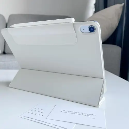 Imagen 2 del producto Funda magnética para iPad Pro Air 13 11 2025 M3 Funda iPad A17 11th/10 Gen Mini A17 6 2024 2022 M2 Pro 12,9 4th 5th 6th