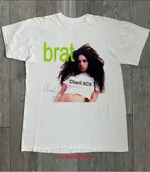 Charli xcx真新しいアルバムコットンTシャツ、長袖または半袖、フルサイズ