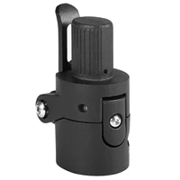 Base de poste plegable de Metal sólido, Base de poste plegable de repuesto para accesorio de tornillo de patinete eléctrico Xiaomi M365