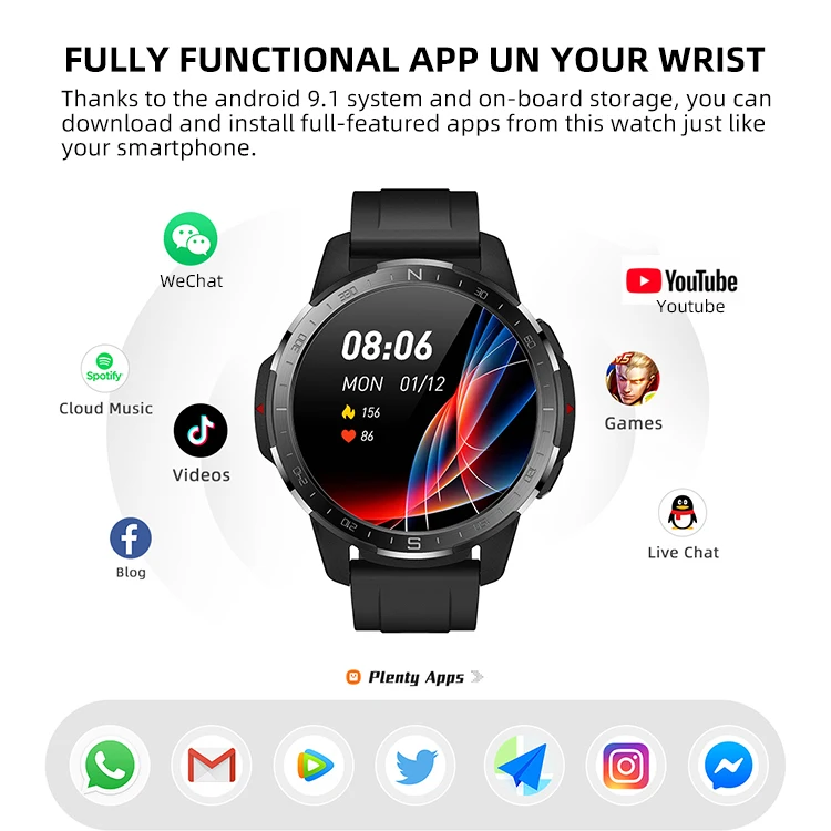 Online Sale Ce Rohs Manual Relojes Inteligentes Smartwatch Bluetooth Wifi Kids Children Smart Watch Con Audifin Chip