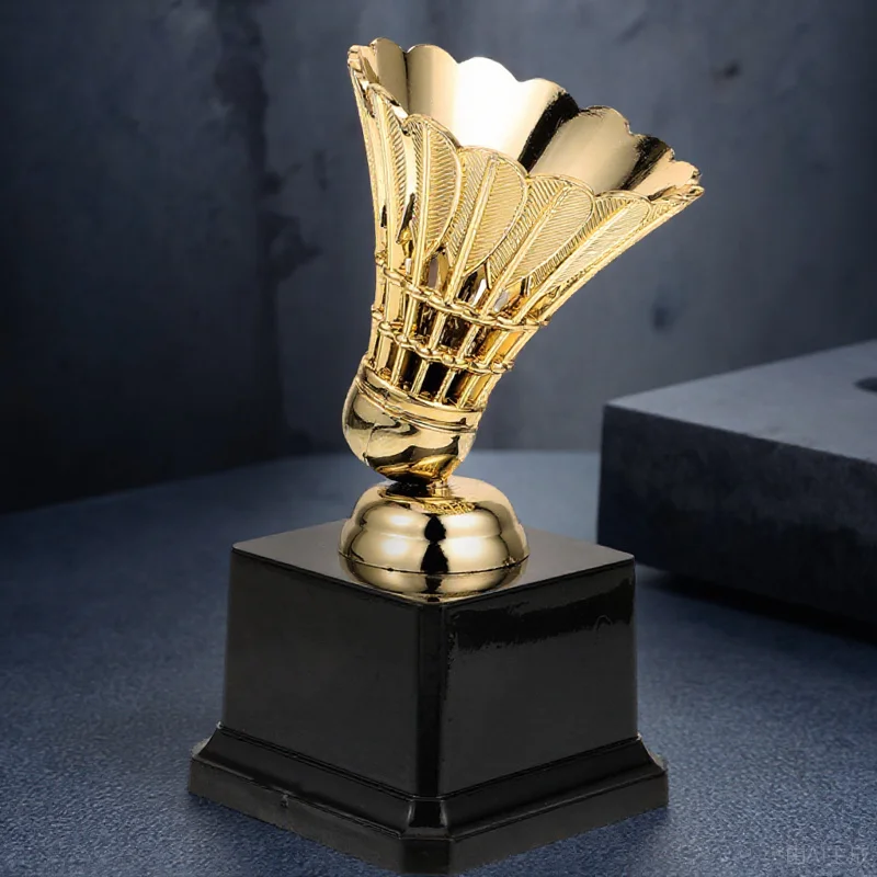 Troféu de badminton requintado crianças competição prêmio decoração criativa esportes festa favor crianças prêmio medalha campeão presente para