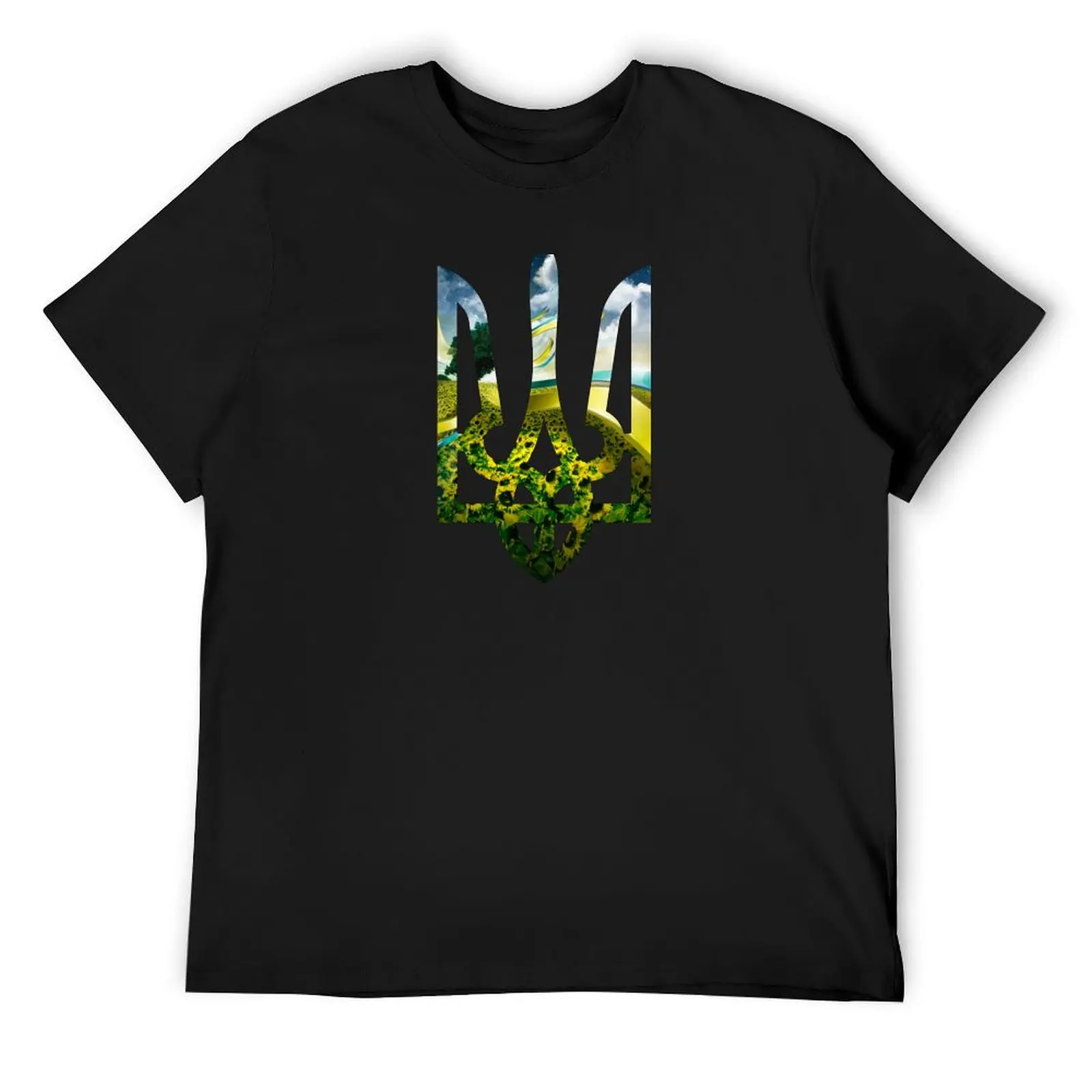 

Tryzub (Pattern 3) T-Shirt topping anime shirts graphic tee anime t shirts t shirt for men