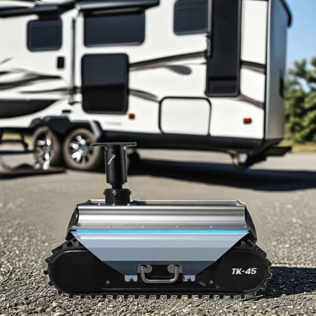 Advanced TK-45 Remote-Controlled Camping Mover Robot For RV Camper Motorhome Camping Trailer